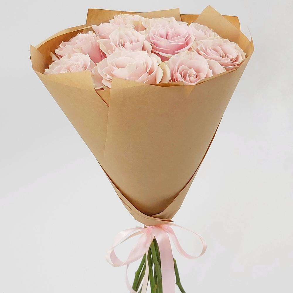 Букет из 11 розовых роз – нежность в каждом лепестке Цивильск Чувашская Республика