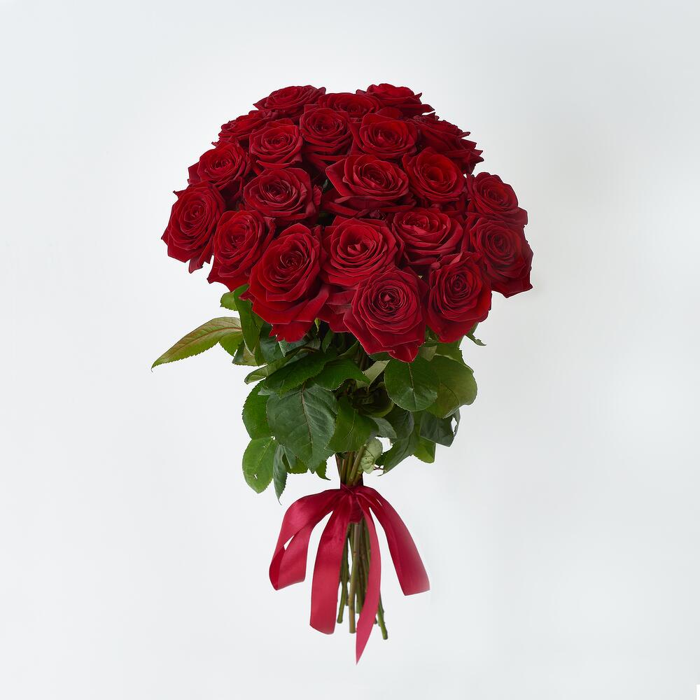 Роскошный букет из 21 красной розы – воплощение искренних чувств Цивильск Чувашская Республика