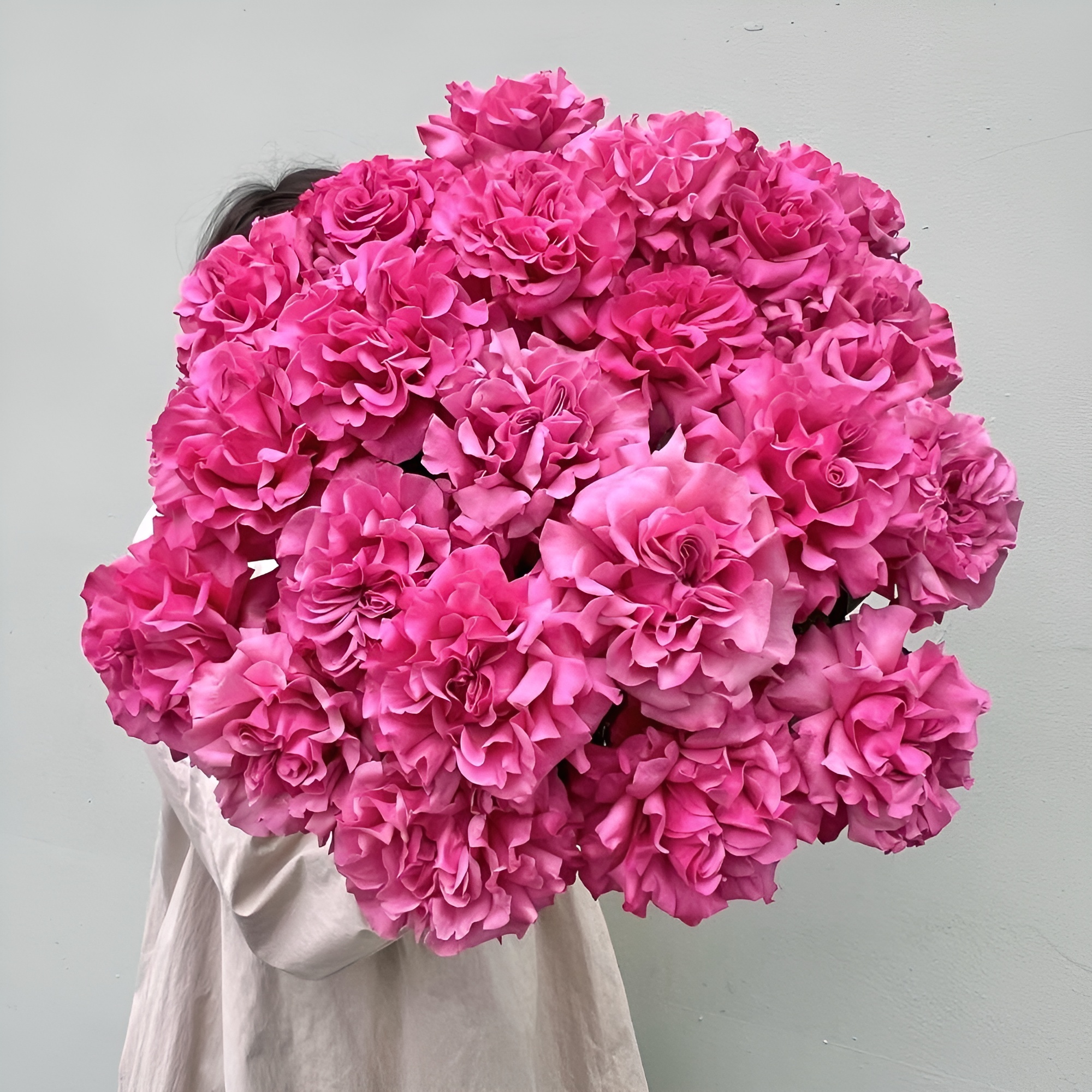 Роскошный букет из пионовидных роз – королевский подарок Цивильск Чувашская Республика