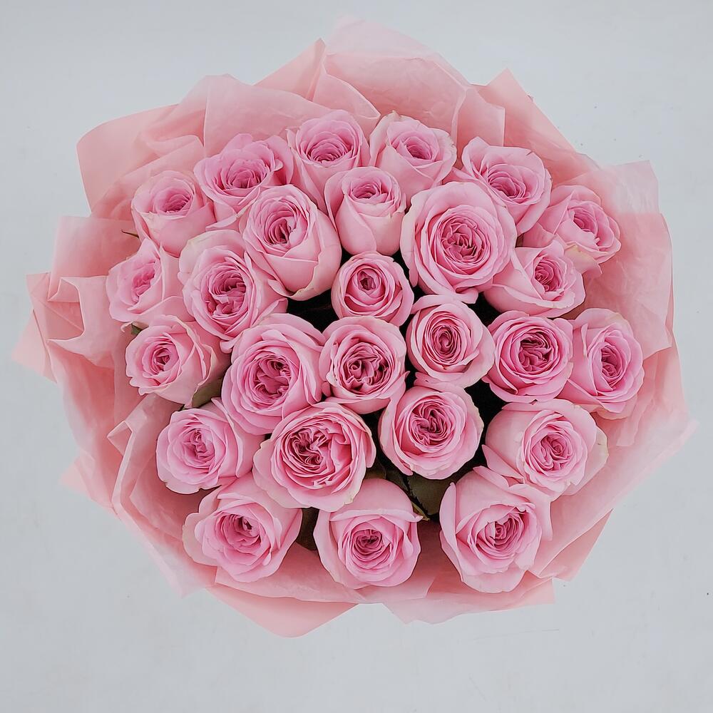 Букет из нежно-розовых роз – элегантность в каждом лепестке Цивильск Чувашская Республика